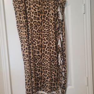 Cato Animal Print Skirt
